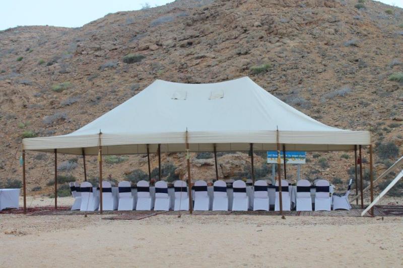 dinner party in Al Khairan Island